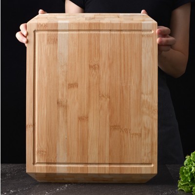 Various Size Thick Strong Bamboo Cutting Board W/ Drip Groove