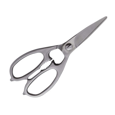 8" stainless steel 3cr14 blade kitchen scissors yangjiang scissors poultry scissors with 430 handle