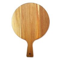 Amazon's Choice Acacia Wood Pizza Board Peel Paddle for Homemade Pizza and Bread Board